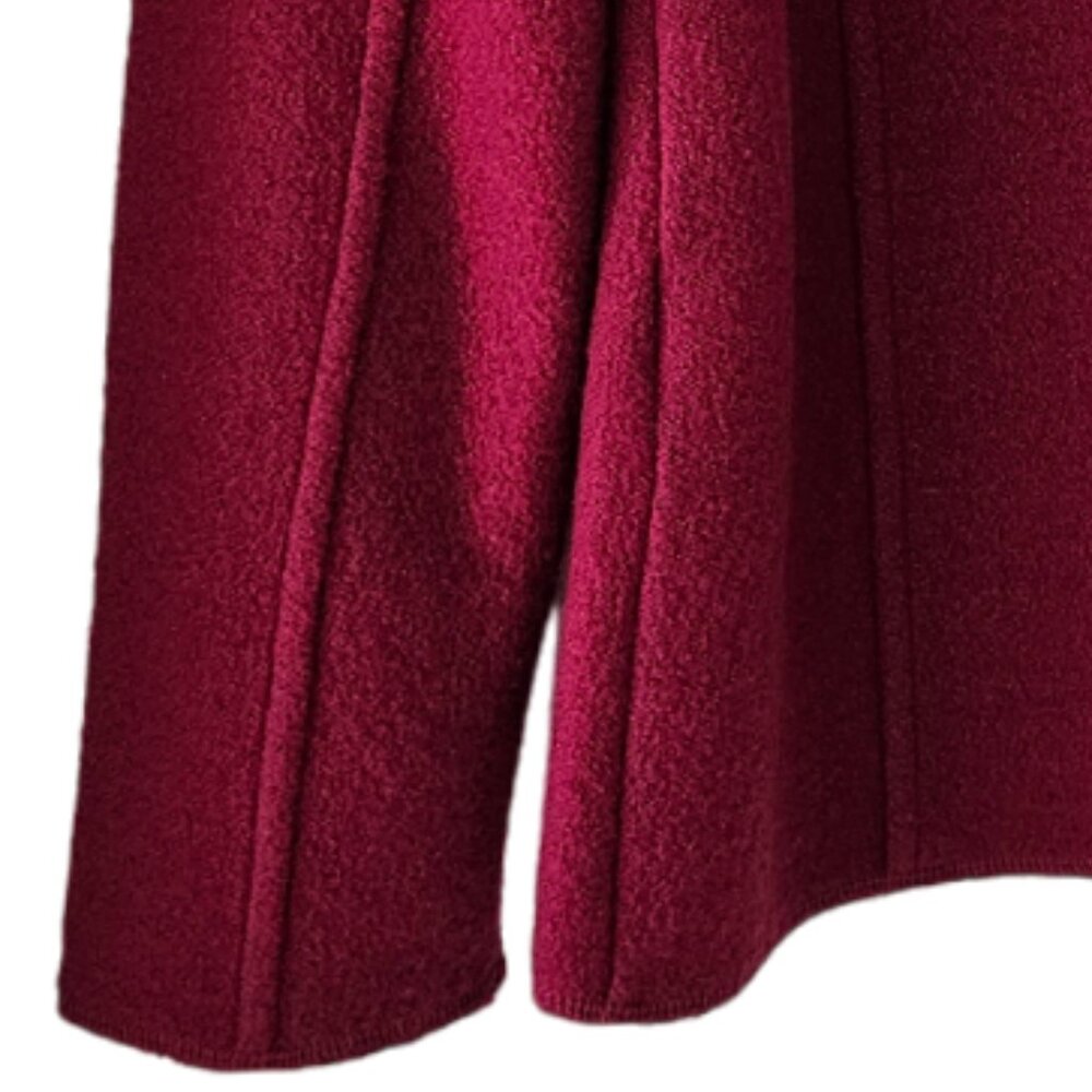 Petite Sophisticate 100% Boiled Wool Jacket | Like New | SP | Raspberry Pink - Picture 11 of 15